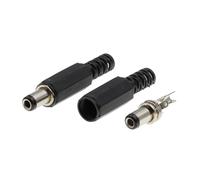 CZMDKEXM 100PCS DC Power 5.5X2.5MM Adapter Connector 2.5X0.7MM