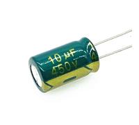 CZMDKEXM 10pcs/Lot 10UF High Frequency Low impedance 450v 10UF Aluminum electrolytic Capacitor Size 10 * 17 mm
