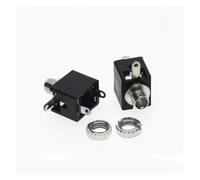 CZMDKEXM 10pcs PJ201M PJ-201M 2.5mm Female Connector 3 Pin Dip Headphone Jack Socket Mono Channel