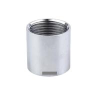 CZMDKEXM 1PC 304 Stainless Steel BSP 1" Female Threaded Pipe Fittings Water Gas Connector Full Thread
