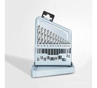 CZMDKEXM Cobalt Drill Bits Set M 35 Metric Straight Shank Drill Heat Resistant Metal Drill Bits 1.5-6.5mm 13 Pcs(white-Fruit peach5)