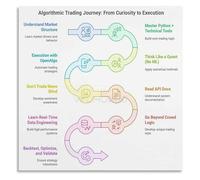 CZMDKEXM Crypto Trading Roadmap Poster Technical Analysis Educational Chart for Home Office Study Room(Unframed,12x18inch(30x45cm))