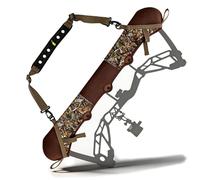 CZMYCBG Cinghia per Arco Compound, Tracolla in Neoprene per la Caccia, Regolabile e Staccabile, Comoda per Archi Fino a 36 Pollici