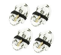 CZMYCBG Kit di Pulizia 4 Spazzole a Serpante per Armi - Compatibile con Calibri .17, .22, .223, .308, .30-06, .357, .45, 9mm - Pulitore da 12 Pollici(10GA Gauge)