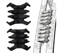 CZMYCBG Set di 2 Stabilizzatori per Arco Compound, Smorzatori di Vibrazioni in Gomma per Le Braccia dell'Arco, Silenziatori Ammortizzanti a Forma di Granchio per la Caccia e L'allenamento(Black)