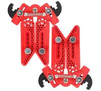 CZMYCBG Supporto per Arco Multifunzionale per Competizioni di Tiro con L'Arco, Adatto alla Maggior Parte degli Archi, Perfetto per la Caccia al Bersaglio a Terra O in Box.(Red)