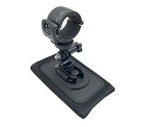 CZMYCBG Supporto per Torcia da Zaino Ruotabile a 360°, Supporto Universale Regolabile per Torcia Frontale e Torcia, Accessorio per Sport all'Aria Aperta Come Escursionismo, Campeggio e Corsa