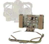 CZMYCBG Supporto Tattico per Telefono Molle, Pannello di Navigazione Multifunzione con Montaggio Sicuro sul Torace per Accessori Plate Carrier, Adatto a Smartphone da 4,7"-6,4"(CP)
