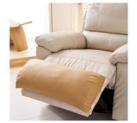 CZQGLYM Cuscini per gambe per dormire,Tissu en cuir PU,58 x 25 x 10 cm,Coussin multifonctionnel et réglable pour chaise longue,per letto,sedia,divano,supporto lombare (Beige,3Pcs 25×58cm)