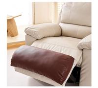 CZQGLYM Cuscini per gambe per dormire,Tissu en cuir PU,58 x 25 x 10 cm,Coussin multifonctionnel et réglable pour chaise longue,per letto,sedia,divano,supporto lombare (Brown,3Pcs 25×58cm)