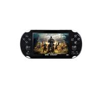 CZT Console per Videogiochi 4,3 pollici 8GB 2100 Giochi Retrò Gratuiti Console da gioco Portatile Simulatori multipli Uscita Video/Musica/TV I Giochi Possono Essere Salvati Regalo di Natale(nero)