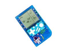 CZT Cute Block Console di gioco 23 giochi di mattoni Dispositivo di gioco retrò per bambini/studenti Console portatile puzzle Giochi cubici elettronici Regali portatili per ragazze di Natale (Blue)
