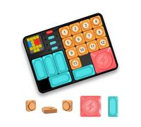 CZT Super Klotski Huarong Road Jigsaw Slide Puzzle Machine Giocattoli elettronici Genitore-figlio Pensiero logico Formazione Blocchi di costruzione Bambini/Teen Maze Brick Escape Game Regali per