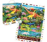 CzuCzu Scoperta Puzzle Dinosauri 60 pezzi poster educativo
