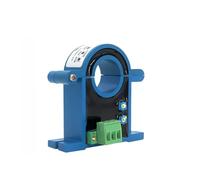CZVJUKBYP Trasduttore di Pressione SWK-7 4-20mA 0-10V Sensore Hall Uscita analogica Trasmettitore Corrente CC Trasformatore Split Core DC24V(Dc0-10v Output,DC0-400A INPUT-25MM-DC24 Power Supply)