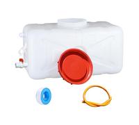CZXMD Grande Serbatoio Acqua con Rubinetto, Tanica Acqua Portatile Bianco Senza BPA, Plastica, Potabile, Alimentare, HDPE, per Campeggio, Roulotte, Camper, Emergenze e Giardino(Size:100L)
