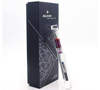 czxwyst Majohn C1 Penna stilografica con doppio sistema di ricarica inchiostro, trasparente, pennino: 0,6 mm