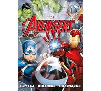 Czytaj rozwiązuj koloruj. Marvel Avengers