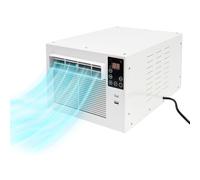 Czyurachel Aria Condizionata Portatile 280W Mini Climatizzatore con Telecomando, Raffreddamento, Deumidificazione, Controllo Tempo e Luce, Pale Girevole, Spina UA, Bianco