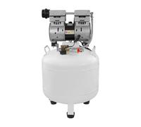 Czyurachel Compressore ad aria compressa ultra silenzioso, caldaia da 40 l, compressore d'aria da 750 W, doppio manometro, compressore d'aria con separatore olio, compressore ad aria compressa per