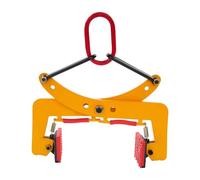 Czyurachel Pinza per bordi, 325 kg, pinza per gradini di blocco, pinza per pietre con dado autobloccante, sollevatore per pavimenti, perno in pietra, apertura 6-24 cm