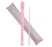 Czzmy Flauto dolce soprano a 8 fori, per principianti, con asta di pulizia e custodia in pelle, per intrattenimento domestico (2 viola intagliato)