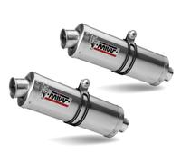 Terminali Scarichi Omologati MIVV Oval inox per Ducati Monster S4 2001 > 2003