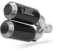 D.040.SM3C - Terminali Scarico Mivv MK3 Carbonio DUCATI MONSTER 1200 (14-16)