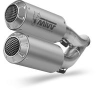 D.042.SM3X - Terminali Scarico Mivv MK3 Inox DUCATI MONSTER 821 / 1200