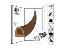 D 12 mm x 10 mm guarnizione per finestra guarnizione per porta AUTOADESIVA...