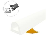 D 12 mm x 10 mm guarnizione per finestra guarnizione per porta AUTOADESIVA...