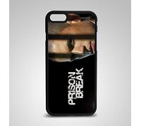 d-247 - nero - Prison Break - Custodia in plastica rigida per iPhone 6/6S - Quirky, novità, come regalo di Natale