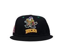 D-5 Mighty Ducks Cappello Snapback Regolabile per Uomo Donna #96 Conway #99 Banks Unisex Hip Hop Baseball Cap, #96 Nero, Taglia unica