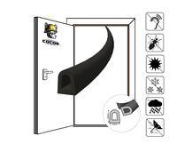 D 8 mm x 10 mm guarnizione finestra guarnizione porta AUTOADESIVA EPDM