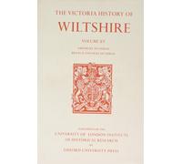 D.A. Crowley A History of Wiltshire (Copertina rigida) Victoria County History