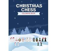 D a Hallback Christmas Chess Coloring Book (Tascabile)