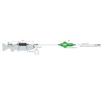 D.A.M MADCAT Screaming Profi River Rigs “Dead Bait” 180cm 20-60g