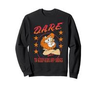 D.A.R.E. Daren The Lion with Stars Keep Kids off Drugs PSA Felpa