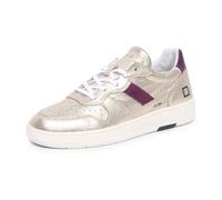 D.A.T.E. - Court 2.0 Sneakers Platino Laminate - - Shoes - Donna - Grigio - 37 EU