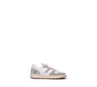 D.A.T.E. COURT 2.0 VINTAGE CALF Sneaker uomo bianca/beige in pelle 44