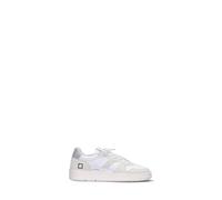 D.A.T.E. COURT 2.0 VINTAGE CALF Sneaker uomo bianca in pelle 44