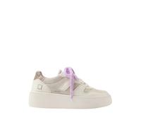 D.A.T.E. Sneaker Donna Court Platform Touch Ivory (39)