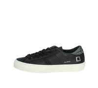 D.A.T.E. Date Sneakers Donna Hill Low Vintage Calf Black - Nero, 37-37