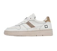 D.A.T.E. Donna Court 2.0 Colored White-Platinum Scarpa Sneaker Bianco - 37