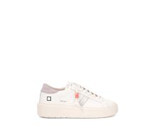 D.A.T.E. Sneaker Donna Hill Low Platform Calf White-Pink (37)