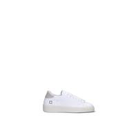 D.A.T.E. - LEVANTE Sneaker uomo bianca/grigia in pelle 45