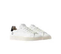 D.A.T.E. Levante Sneaker Uomo in Pelle Bianco e Nero