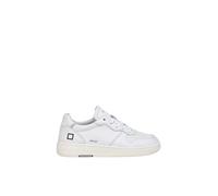 D.A.T.E., ,Shoes ,Donna ,Bianco ,36 EU Court Calf Sneaker