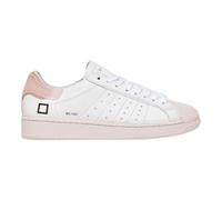 D.A.T.E., ,Shoes ,Donna ,Bianco ,38 EU Sneakers Basse in Pelle