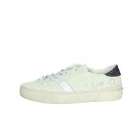 D.A.T.E. Sneaker Bassa Donna Hill Low in Suede Hairy con Effetto Used (36)